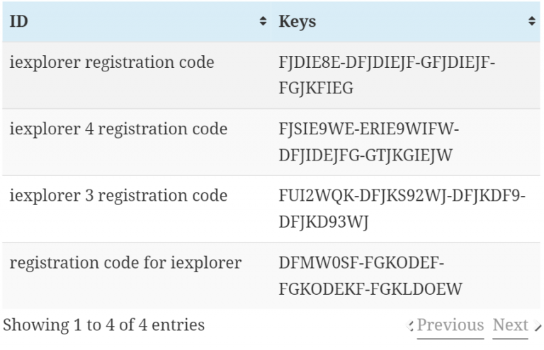 registration code for iexplorer