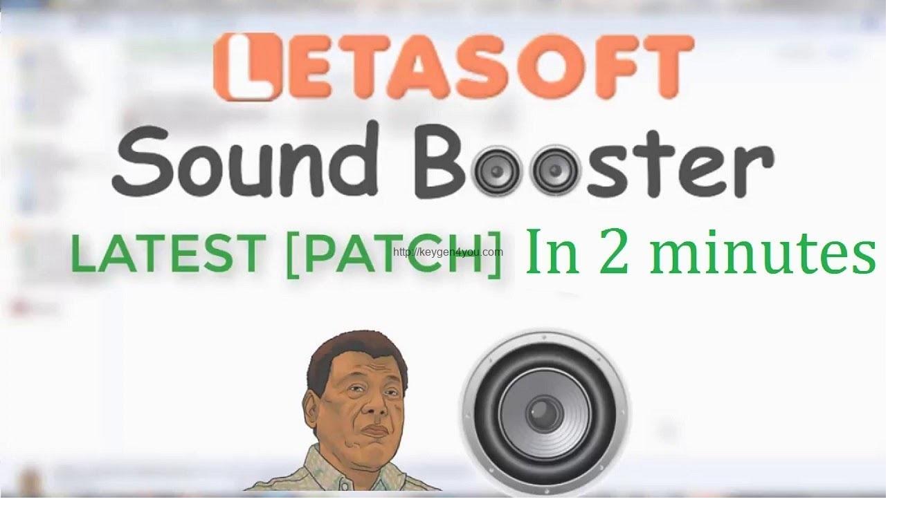 Letasoft Sound Booster Crack