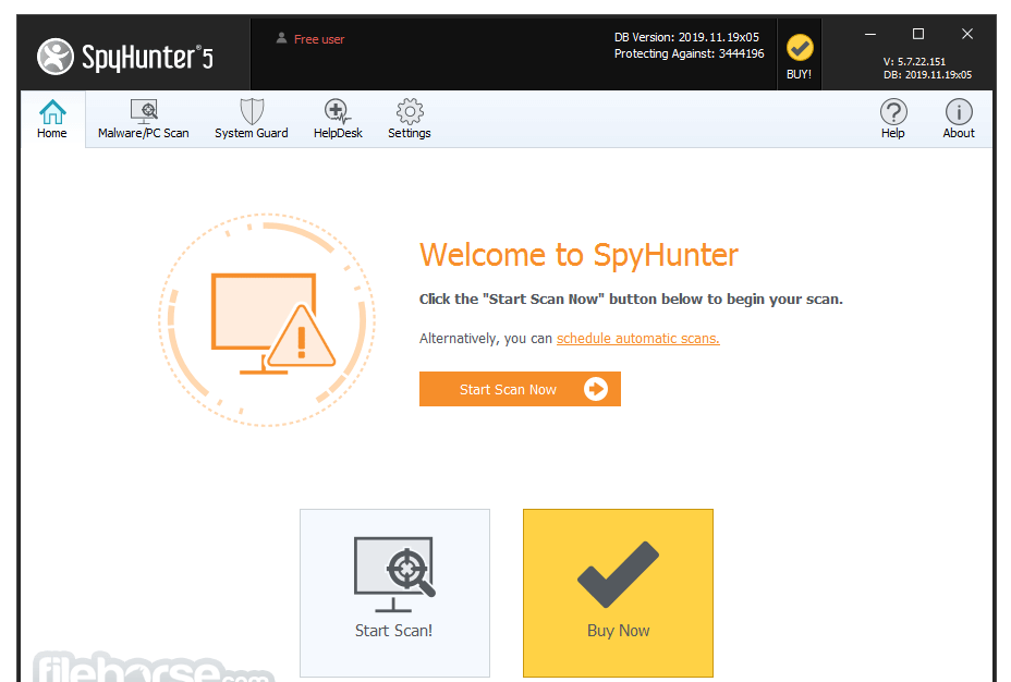 Spy Hunter Malware Protection